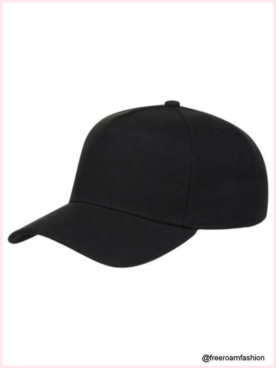 Blank Snapback Hat - Breathable Mesh, Lightweight, Curved Bill, Adjustable